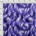 thumbnail image 2 of oneOone Velvet Dark Blue Fabric Florals Sewing Craft Projects Fabric Prints By Yard 58 Inch Wide, 2 of 4