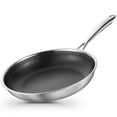 thumbnail image 1 of Koch Systeme CS 12 Inch Tri-Ply Stainless Steel etched Frying Pan, 1 of 9