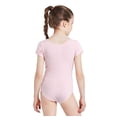 thumbnail image 2 of George Girls' Short-Sleeve Leotard, 2 of 6