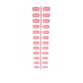 thumbnail image 1 of 1 Set Glue on Nails Medium Length Files Stick Length Press on Full Cover Wraps Art Decals Artificial Beauty Tool Manicure Kit Decorations 11, 1 of 6