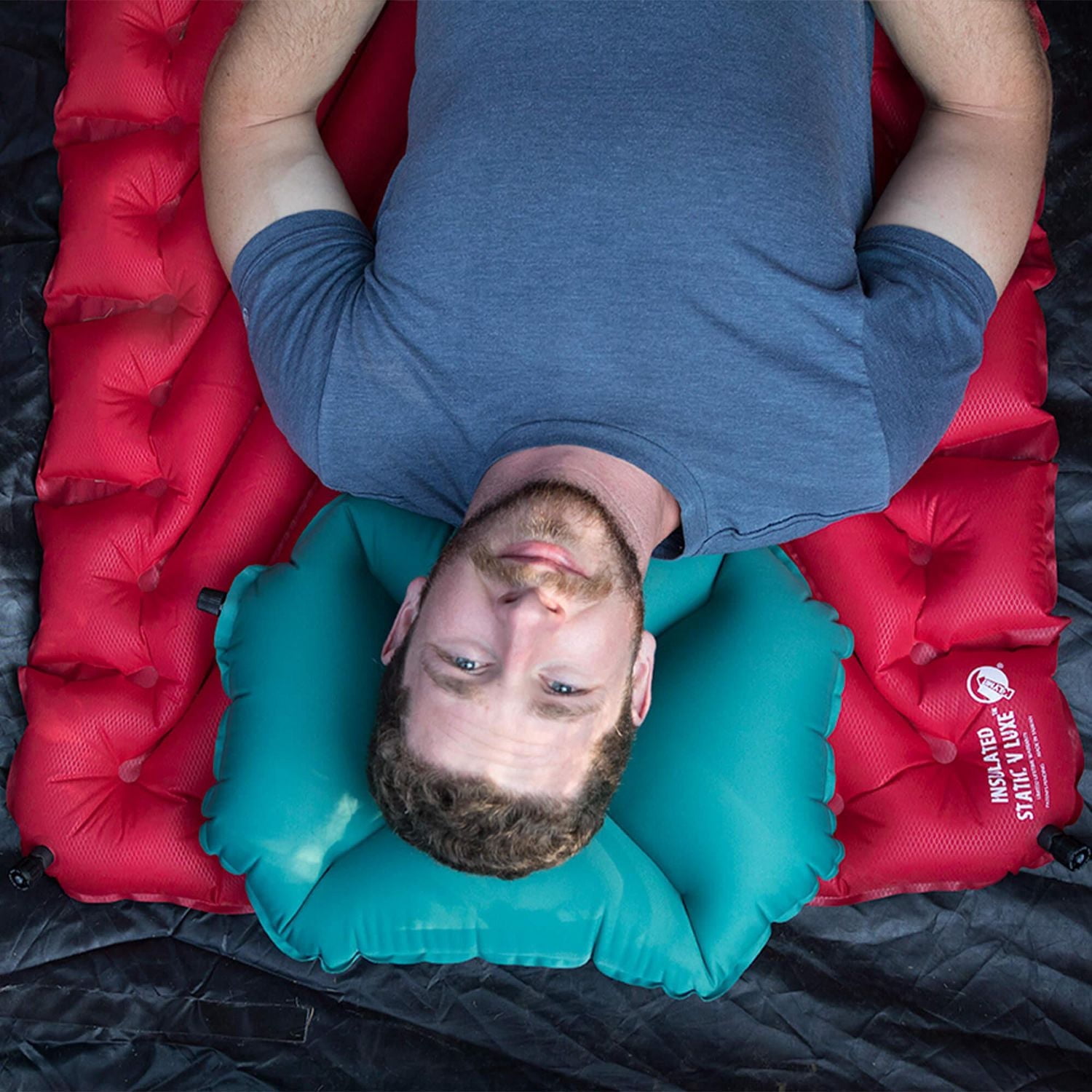 Klymit Pillow X Large Camping Pillow - Blue