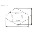 thumbnail image 4 of 1set Crème Plaque de Sélecteur de Plaque / Support / Vis pour Remplacement de Guitare de Style LP, 4 of 6