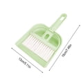 thumbnail image 3 of HOARBOEG Dustpan and Brush Set Handheld Dustpan and Brush Comfortable Grip Brush and Dustpan for Sofa Tabletop Bedroom Tent Cleaning for Cleaning Clearance, 3 of 6