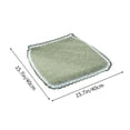 thumbnail image 3 of Cushion Pad, Linen Fabric, Breathable Mesh Design, Ergonomic Support, for Office/computer, Seating Comfort, Durable Woven Material, Home Office Decor, Desk Chair Cover, Travel Friendly Pad Hzhnb, 3 of 9
