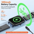 thumbnail image 3 of Beige Smart Fitness Watch with 1.96" HD Display, BT5.2 Call Function, 24H Health Monitoring (Heart Rate, Temperature, Sleep, Menstrual Cycle), 100+ Sports Modes, 7-10 Days Battery Life, Compatible, 3 of 7