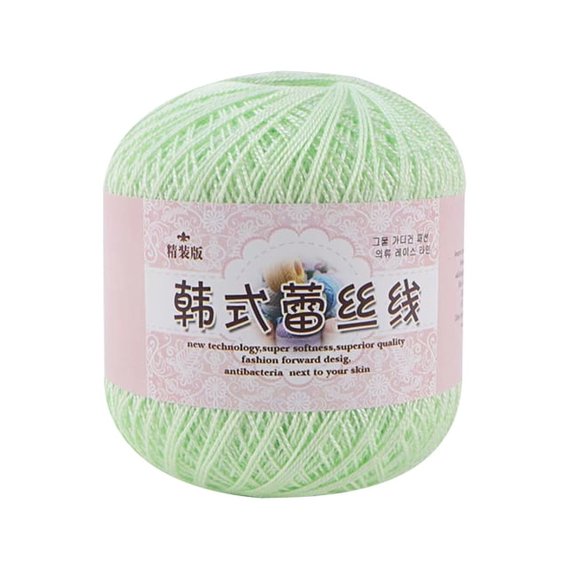 Birdeem Lace Thread Diy Woven Mercerized Baby Fine Thread Crochet Yarn