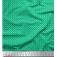 thumbnail image 1 of Soimoi Crepe Silk Fabric Geometric Small Print Sewing Fabric Yard 42 Inch Wide, 1 of 3