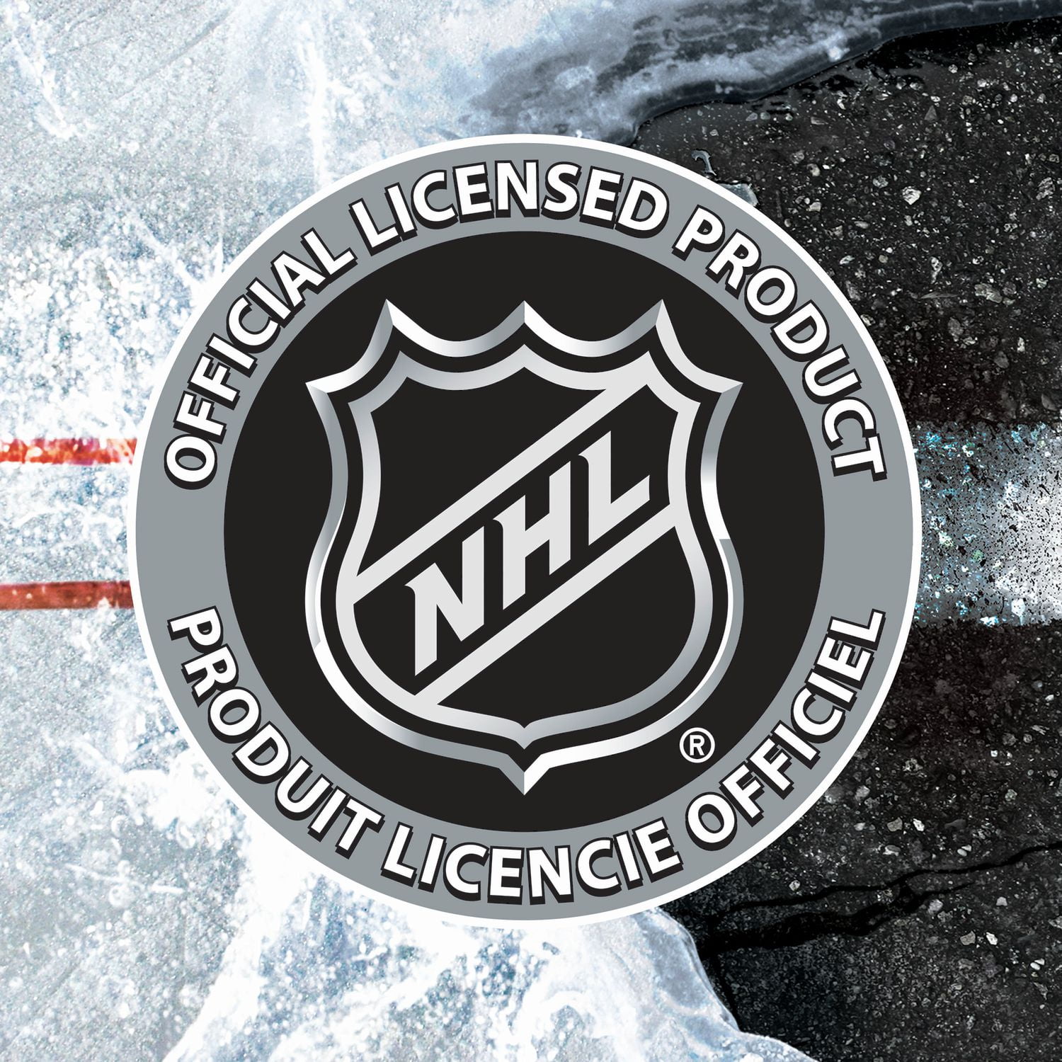 Franklin Sports Bâton de hockey de rue Golden Knights de la NHL - 48 po Jr pour droitier