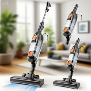 36-46kpaCordless/Corded Vacuum Cleaner, Cordless Vacuum,cleaner Vacuum Cleaner Strong, Cordless Vacuumsuction 10in1 Powerful Stick Vacuum, with Anti- Brush Upgraded LED Light