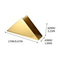 thumbnail image 1 of Birdeem Porte-Serviettes Vertical Plaqué Or en Acier Inoxydable, 1 of 1