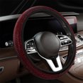 thumbnail image 1 of Chmadoxn Summer Steering Wheel Cover, Rhinestone Steering Wheel Cover With Crystal Diamond For Women, Sparkling Car Wheel Protector Universal Fit 14-15 Inches Steering Wheel Covers, 1 of 7