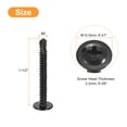 thumbnail image 2 of Unique Bargains Phillips Head Self Tapping Screws, 100pcs #8x1-1/2' Sheet Metal Screw, 2 of 4