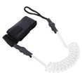 thumbnail image 3 of Surfboard Leash, Durable Ankle Foot Rope Leash, Surfboard Foot Rope, For Paddle Board Surfboard Transparent White, 3 of 8