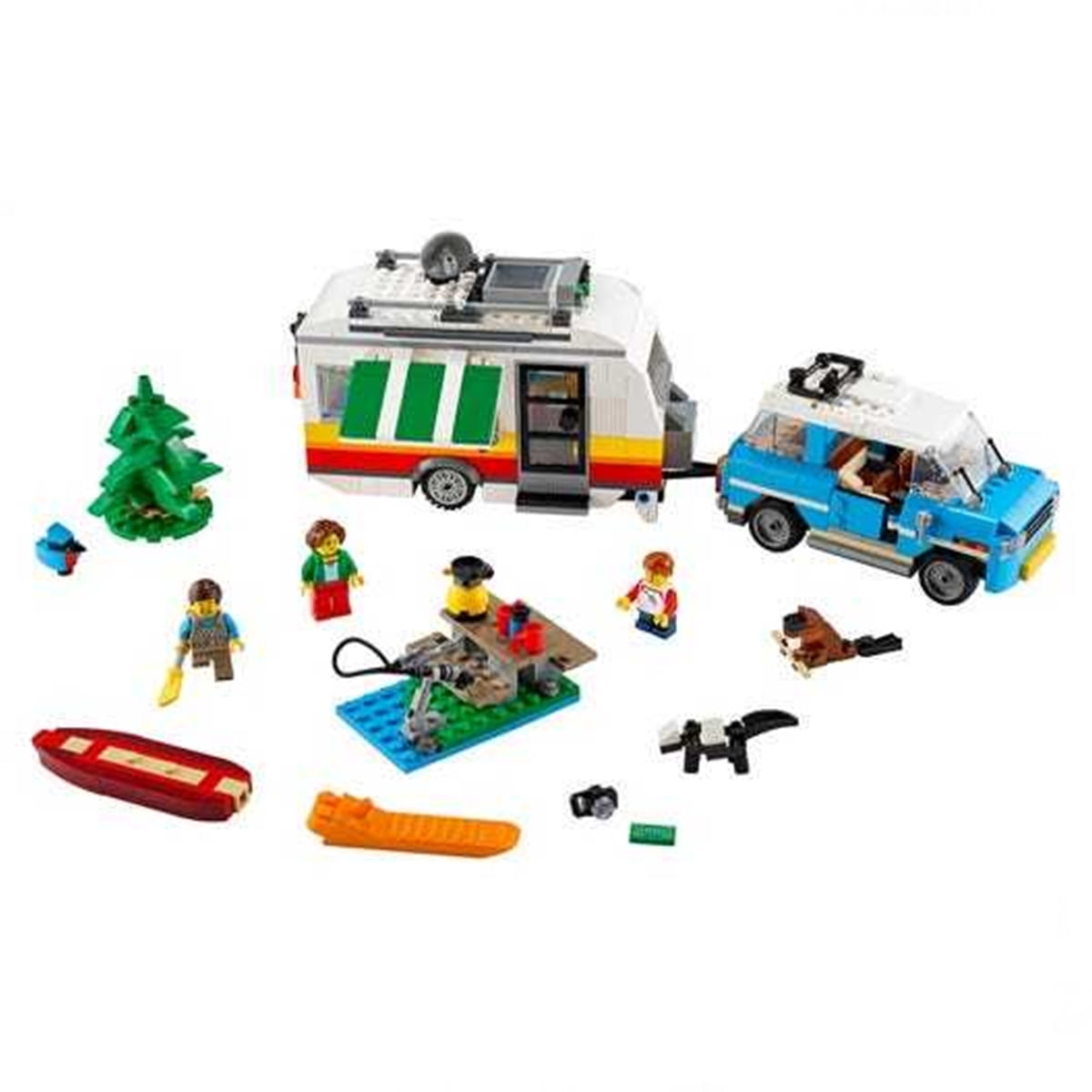 Family Vacation With LEGO Creator Caravan 31108