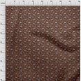 thumbnail image 4 of oneOone Rayon Brown Fabric Bird Sewing Craft Projects Fabric Prints By Yard 56 Inch Wide, 4 of 5