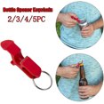 thumbnail image 1 of Key Ring Chain Keyring Keychain Metal Bar Tool New Bottle Open One Handed Gadgets Pumper Opener compatible with Machine Brick Happy Opener One Open Seller Mounted Bottle Openers Opener Automatic, 1 of 3