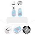 thumbnail image 4 of 1 Set Toddler Utensils Cartoon Baby Forks and Spoons Eating Training Utensils, 4 of 5