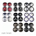 thumbnail image 1 of Centres de Roues Compatibles Mercedes-Benz 56 mm 4 Pcs, 1 of 8