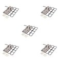thumbnail image 2 of Wisewang 1 Pair Security Door Handle Entry Lever Stainless Steel Exterior Lock Panel Hardware Universal Conference Room Apartment 5Set, 2 of 6
