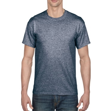 Gildan Mens DryBlend T-Shirt, 3XL, Heather Sport Dark Navy