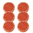 thumbnail image 2 of PEONAVET Card Holder Artificial Plastic Orange Teak Realistic Fake Fruit Festival Decoration, 2 of 4