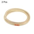 thumbnail image 3 of Unique Bargains 2pcs M58 Industrial Sewing Machine Belt 1505mm Outer Girth Rubber Triangle V-Belt, 3 of 7