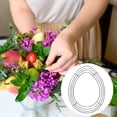 thumbnail image 1 of Wreath Flower Garden Wire DIY Egg Thread Shape for Handmade Arrangements in Home and Seasonal Display, 1 of 5