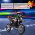 thumbnail image 4 of AKDSteel 500W 36V Kids Electric Dirt Bike – Ride-On Motorcycle with Variable Speed (15.5MPH), LED Headlight, Leather Seat, Chain Drive, 175lb Max Load, 4 of 6