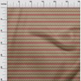 thumbnail image 3 of oneOone Velvet Red Fabric Chevron Craft Projects Decor Fabric Printed By The Yard 58 Inch Wide, 3 of 4