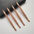 thumbnail image 3 of WHAMVOX 3 Pcs Brosse à Lèvres Professionnelle Rétractable Double Face Applicateur de Gloss Couleurs Assorties, 3 of 8