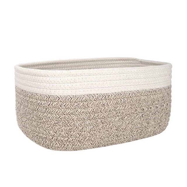 Woven Storage Baskets Oval Ellipse Tray Organizer For Kitchen Bathroom Office