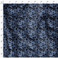 thumbnail image 4 of Soimoi Blue Poly Georgette Fabric Leopard Animal Skin Fabric Prints By Yard 42 Inch Wide, 4 of 6