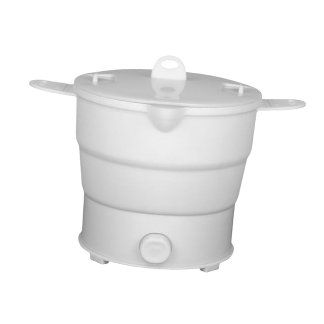 Tnarru Electric Kettle Water Boiling Pot Multifunctional Travel Hot Pot Mini Heating Pot for Kitchen Dorm Cooking Rice Camping Hotel