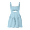 thumbnail image 4 of cfhntfmh Tennis Rompers for Women Summer Trendy Sleeveless Front Keyhole Workout Jumpsuits Athletic Backless Training Outfits, 4 of 7