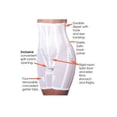 thumbnail image 2 of Rago High Waist Half Leg Extra Firm Shaper with Zipper 6210, 2 of 3