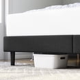 thumbnail image 4 of Queen Bed Frame, GELBIY Queen Size Platform Bed With Fabric Upholstered Headboard, Black, Easy Assembly, 4 of 5