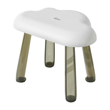 Luzkey Small Foot Stool Low Stool Comfortable Ottoman Creative Shoes Changing Sofa Stool for Living Room Bedside Bedroom Porch