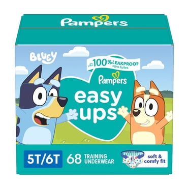 Pampers Easy Ups Training Underwear Boys Size 7 5T6T