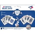 thumbnail image 2 of Masterpieces Puzzle Company Toronto Blue Jays Two Decks Of Playing Cards & Dice Set, 2 of 4