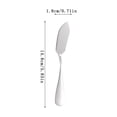 thumbnail image 2 of Amzcrzy Kitchen Gadgets Stainless Steel Spatula Spatula Cheese Spatula Western Cream Decorating Spatula A Shovel Kitchen Utensils Cooking Utensils Cookware, 2 of 7