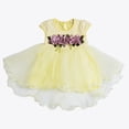 thumbnail image 1 of Jupe Tutu Sans Manches à Fleurs Froncée pour Nouveau-Nées et Tout-Petites Filles, Robe de Princesse, Robe de Fête, Tenues d'Été, 1 of 7