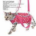 thumbnail image 3 of Dog Vest Harnesses, Adjustable Dog Sling Harness Portable Dog Walking Harness With Traction Leash Soft Comfortable Dog Sling Harness Dog Lift Support For Small Medium Dog, 3 of 8