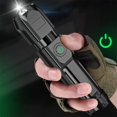 thumbnail image 2 of Djiypn Flashlight Rechargeable Flashlights High Lumens, 20000LM Bright LED Flashlight Powered Flash Light, USB Flashlights Waterproof Handheld Flash lights for Home Camping Hiking(2 Pack), 2 of 9