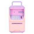 thumbnail image 3 of Electronic Piggy Bank,Mini ATM Piggy Bank Coin,ATM Piggy Bank Cartoon Music Smart Sensor Electronic Password Develop Habit Money Bank,Paper Money Saving Box Toy Birthday Gifts [pink], 3 of 9