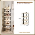 thumbnail image 2 of Bdday Shoe Rack for Dorm Shoe Rack Household Entrance Small Shoe Rack Multi-Layer Space Saving Artifact Storage Rack Dormitory Storage Shoe Cabinet Shoe Rack Outdoor Shoe Storage, 2 of 2