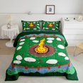 thumbnail image 1 of Erosebridal Nature Adventure Comforter Sets Queen Size, Rustic Camper Comforters & Duvets, Wood Plant Decor, Reversible 3-Piece, 1 of 7