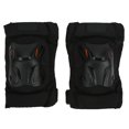 thumbnail image 2 of Riding  Gear, Free Size Black Motorcycle Elbow Guard Unisex Anti Collision  For Skateboard For Scooter, 2 of 8