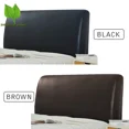 thumbnail image 4 of 100% Waterproof Artificial PU Leather Headboard Cover Elastic All-inclusive Bed Head Back Bedside Dust Protection Home Hotel, 4 of 5