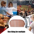 thumbnail image 3 of EGNMCR Striped Cosmetic BagTranslucent Cosmetic Bag, Cosmetic Bag Portable Travel Bag, Hangable Portable Makeup packages, 3 of 7