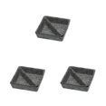 thumbnail image 3 of QualitChoice Home Hotel Felt Keys Tapes Phone Watch Storage Box Living Room Drawer Pens Remotes Jewellery Organizer Container Dark Grey 3PCS, 3 of 6